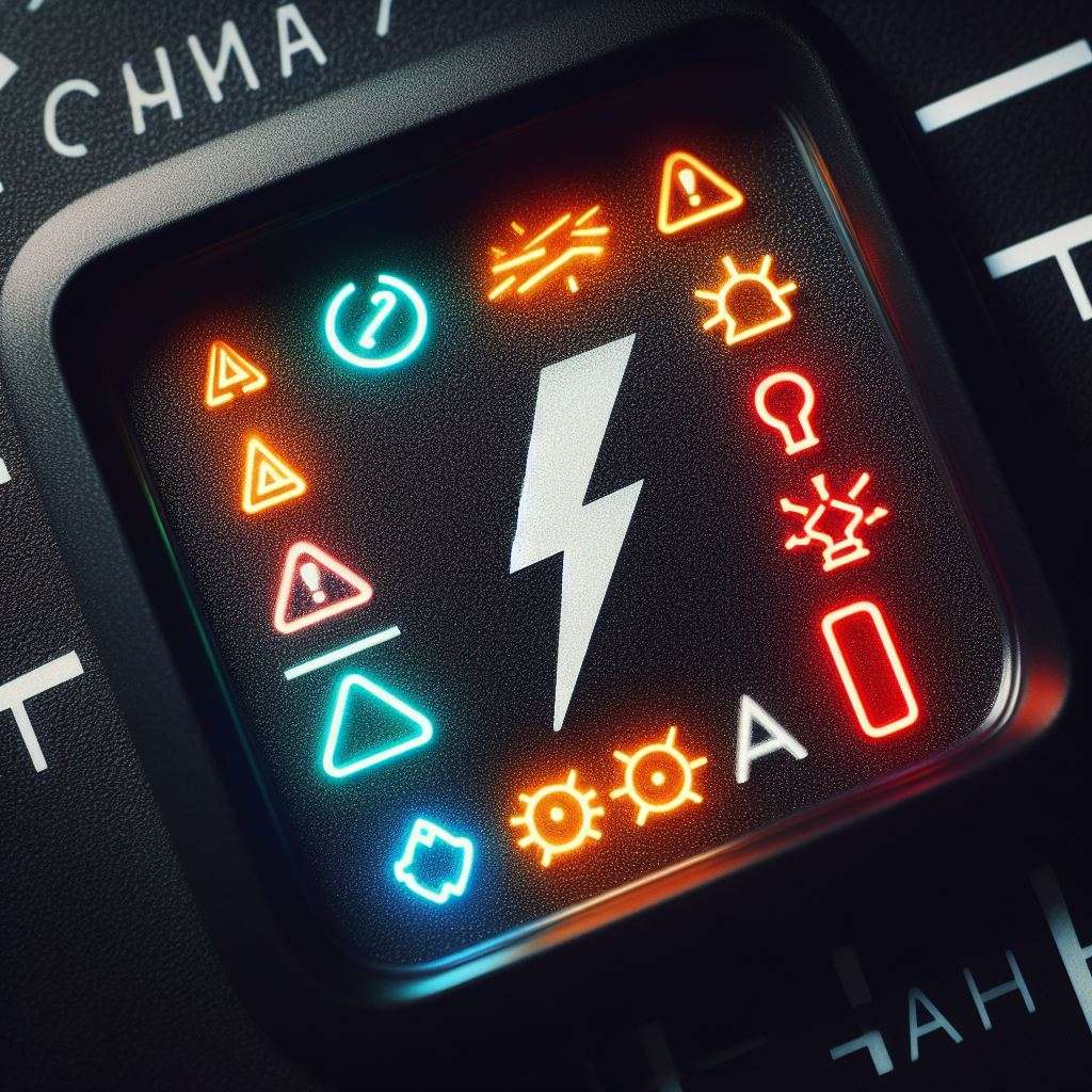 car warning lights - what does the lightning bolt warning light mean