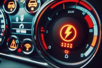 car warning lights - what does the lightning bolt warning light mean