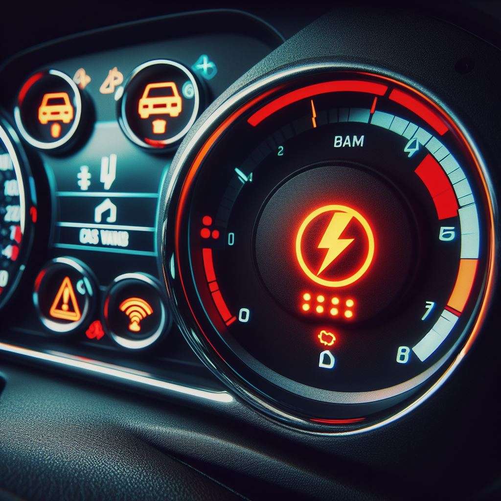 car warning lights - what does the lightning bolt warning light mean